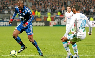 Contre l'OM, Gueïda Fofana (à g.) " n'était pas le joueur qui nous empêchait de faire du jeu ", affirme Rémi Garde.