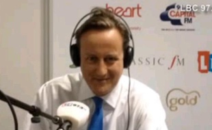 Le Premier ministre britannique David Cameron