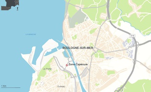 La zone de Capécure, à Boulogne-sur-Mer, dans le Pas-de-Calais.