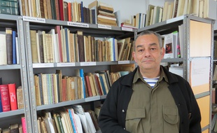 Marseille, le 24 mars 2015, Christian Artin de l'Association pour la recherche et l'archivage de la mémoire Arménienne.