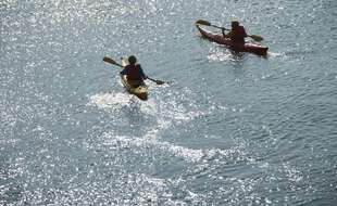 Illustration de kayak
