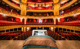 Et pourquoi pas dormir une nuit sur la scène de l'opéra de Lille ?