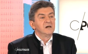 Jean-Luc Mélenchon sur France 5 le 22 février 2015.