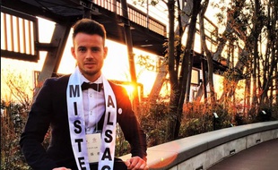 Raphaël Lavigne, Mister Alsace 2015, a été élu Mister National 2016, dimanche à Lille.
