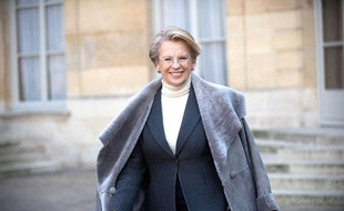 L'ancienne ministre Michèle Alliot-Marie, à Matignon, le 17 janvier 2012 à Paris.