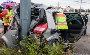 L'accident a fait deux blessés.