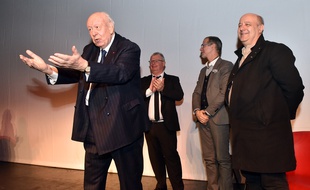 Jean-Claude Gaudin lors des voeux de FO.