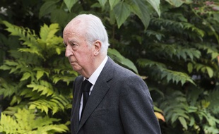 L'ancien Premier ministre Edouard Balladur, à Neuilly sur Seine le 26 septembre 2017.