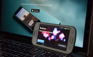 L'application Periscope.