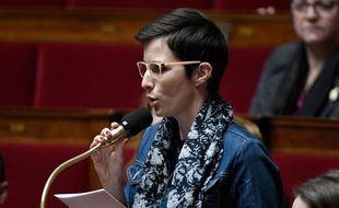 La députée Caroline Abadie, à l'Assemblée le 17 janvier 2018.