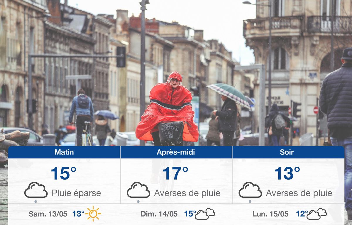 Météo Bordeaux: prévisions du vendredi 12 mai 2023