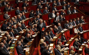 Illustration d'une séance a l'Assemblee Nationale.