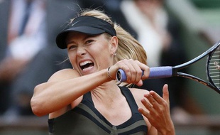 La Russe Maria Sharapova, le 5 juin 2012, à Roland-Garros.