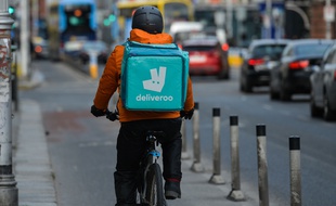 La blague de Deliveroo n'a pas séduit les clients de la plateforme de livraison.