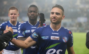 Marc Fachan a inscrit son premier but avec le Racing vendredi. (Archives)