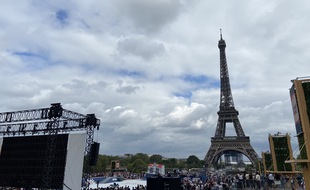 Le skatepark du Red Bull Paris Conquest, recréant 7 spots iconiques du skate parisien