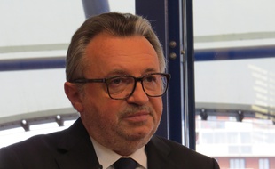 Marseille, le 16 janvier 2015, Jean-Noel Guerini presente ses voeux a la presse.
