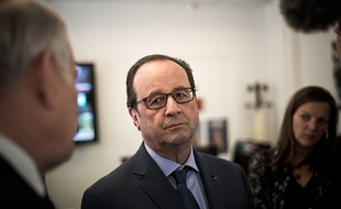 François Hollande, le 16 juillet 2016, au Quai d'Orsay.