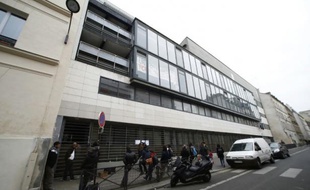 Le lycée Jean-Jaurès dans le XIXe arrondissement de Paris, le 22 avril 2016
