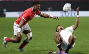 Le match Angleterre - Tonga