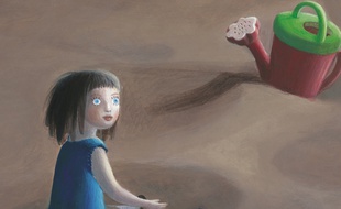 Détail de la couverture de La plage dans la nuit, d'Elena Ferrante