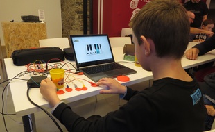 A Nantes, le 26 octobre 2014- Un coding gouter a ete organise ce dimanche a Nantes