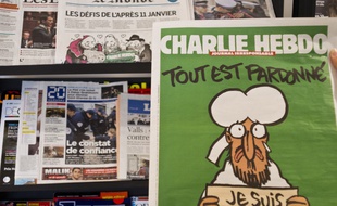 La couverture de « Charlie Hebdo », une semaine après l'attentat.