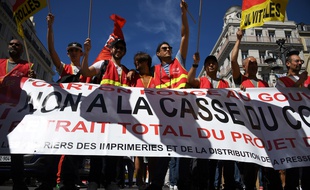 La manifestation du 2 juin à Marseille.