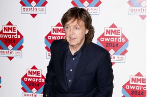 Paul McCartney aux NME Awards 2014 à Londres.