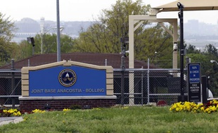 La base militaire d'Anacostia-Bollin, à Washington, aux Etats-Unis, le 17 avril 2013.
