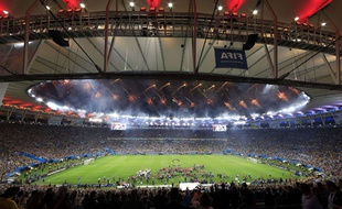 Le Maracana le soir de la finale, le 13 juillet 2014
