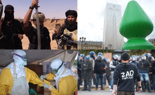 Daesh, Plug anal, Ebola, Zadiste