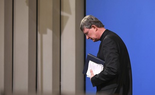 Le cardinal Rainer Maria Woelki, à Cologne, le jeudi 18 mars 2021.