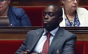 Le député LREM Jean-Francois Mbaye à l'Assemblée nationale, le 27 juillet 2017.