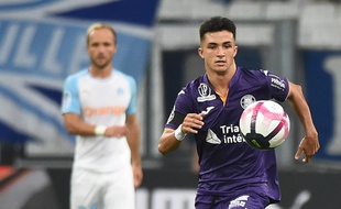 Manu Garcia, le milieu offensif du TFC, lors de l'ouverture de la Ligue 1 à Marseille, le 10 août 2018.