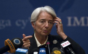 Christine Lagarde le 10 novembre 2011 en Chine.