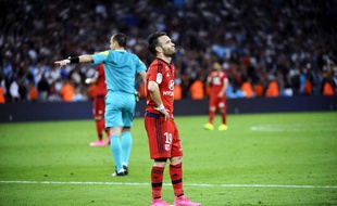 Mathieu Valbuena a connu un retour au Vélodrome compliqué à l'occasion de OM-Lyon (1-1), le 20 septembre 2015.