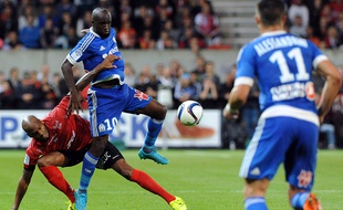 Lassana Diarra à Guingamp le 28 août 2015