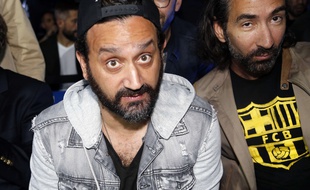 L'animateur Cyril Hanouna à un match de boxe le 2 juin 2017 à Paris