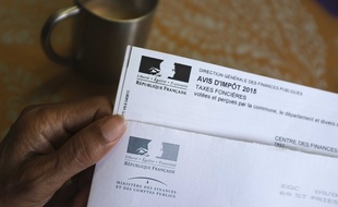 Un avis de taxe foncière en 2015.