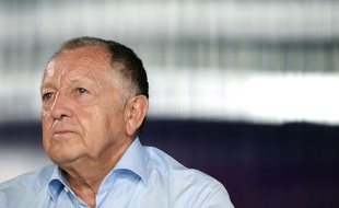 Jean-Michel Aulas piégé par un esprit taquin.