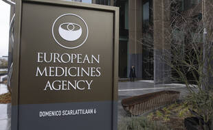 Au siège de l'Agence européenne du médicament, à Amsterdam.