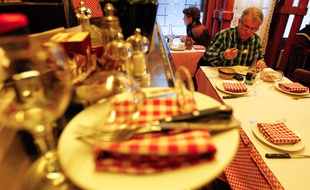 Illustration d'un "Bouchon", restaurant lyonnais.
CYRIL VILLEMAIN/20 MINUTES