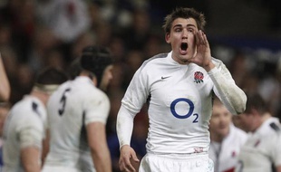 L'ouvreur de l'Angleterre, Toby Flood, le 4 février 2011 à Londres.