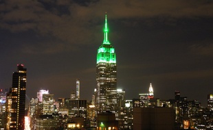 L'Empire State building a fêter l'Aïd à sa manière.
