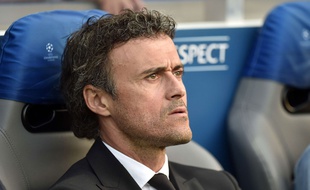 Luis Enrique lors de Barcelone-Turin le 6 juin 2015.