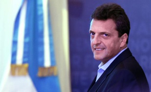 Sergio Massa le 28 octobre 2015 à Buenos Aires