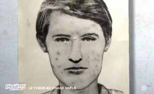 Capture d'écran de l'émission enquêtes criminelles consacrée à l'affaire du «Grêlé».