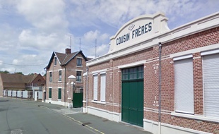 L'entrée de l'usine Cousin de Wervicq-Sud, au nord de Lille