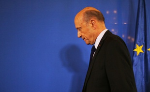 Alain Juppé, à la sortie de son discours du 6 mars 2017 à Bordeaux
